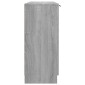 vidaXL Ντουλάπι Γκρι Sonoma 90,5 x 30 x 70 εκ. από Επεξεργασμένο Ξύλο
