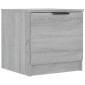 vidaXL Κομοδίνα 2 τεμ. Γκρι Sonoma 40 x 39 x 40 εκ.