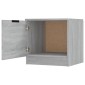 vidaXL Κομοδίνα 2 τεμ. Γκρι Sonoma 40 x 39 x 40 εκ.
