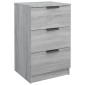 vidaXL Κομοδίνο Γκρι Sonoma 40x36x65 εκ.