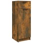 vidaXL Ντουλάπι Μπάνιου Καπνιστή Δρυς 32x34x90 εκ. Επεξεργασμένο Ξύλο