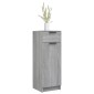 vidaXL Ντουλάπι Μπάνιου Γκρι Sonoma 32x34x90 εκ. Επεξεργασμένο Ξύλο