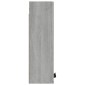 vidaXL Ντουλάπι Μπάνιου Επιτοίχιο Γκρι sonoma 32 x 20 x 67 εκ.