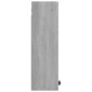 vidaXL Ντουλάπι Μπάνιου με Καθρέφτη Γκρι sonoma 64 x 20 x 67 εκ.