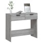 vidaXL Τραπέζι Κονσόλα Γκρι Sonoma 90x36x75 εκ. Επεξεργασμένο Ξύλο