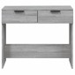 vidaXL Τραπέζι Κονσόλα Γκρι Sonoma 90x36x75 εκ. Επεξεργασμένο Ξύλο