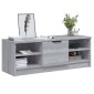 vidaXL Έπιπλο Τηλεόρασης ΓκριSonoma102x35,5x36,5εκ. Επεξεργασμένο Ξύλο