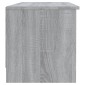 vidaXL Έπιπλο Τηλεόρασης ΓκριSonoma102x35,5x36,5εκ. Επεξεργασμένο Ξύλο