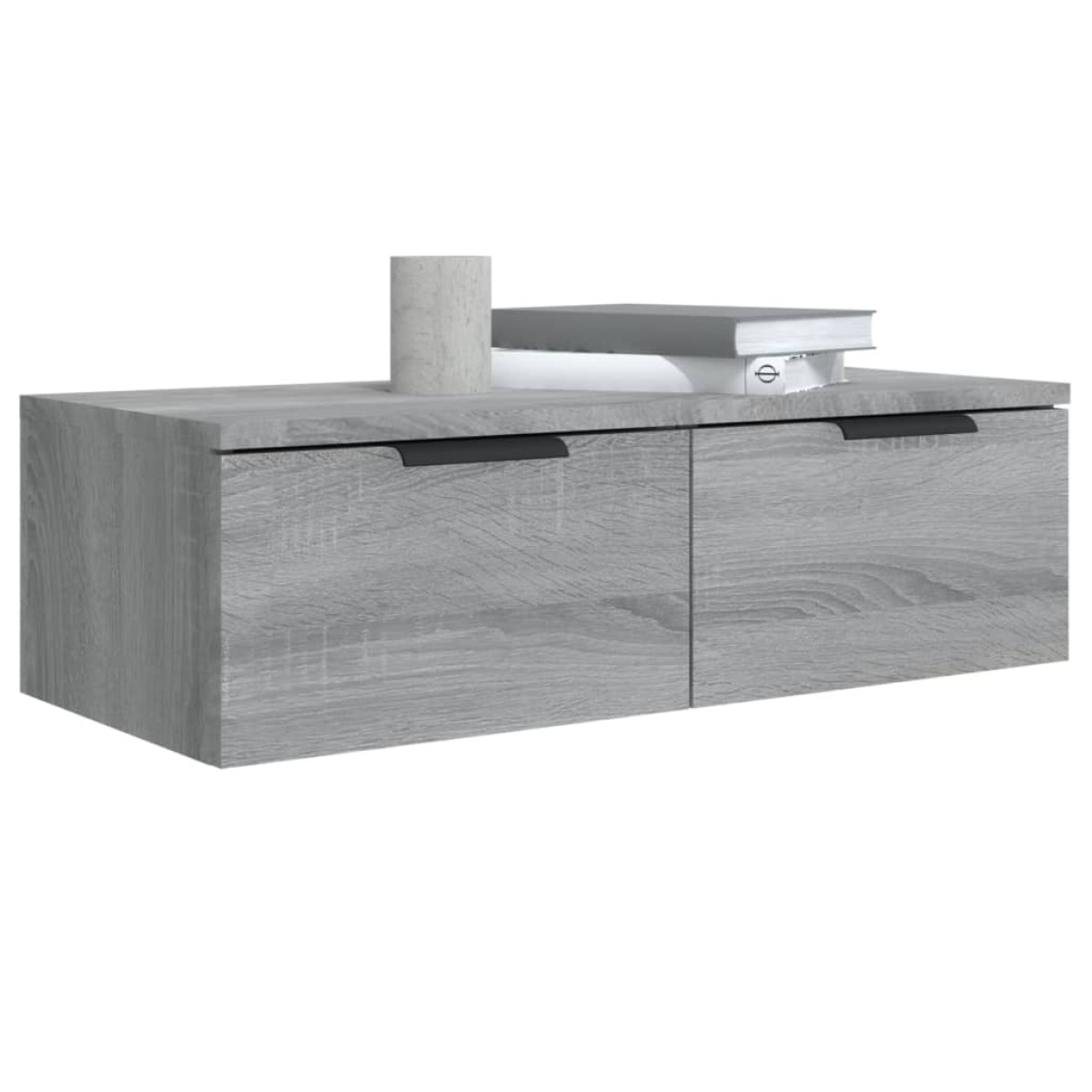 vidaXL Ντουλάπι Τοίχου Γκρι Sonoma 68 x 30 x 20 εκ. Επεξεργασμένο Ξύλο