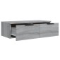 vidaXL Ντουλάπι Τοίχου Γκρι Sonoma 68 x 30 x 20 εκ. Επεξεργασμένο Ξύλο