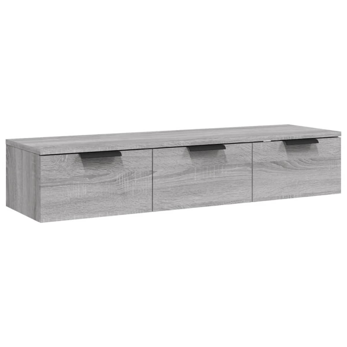 vidaXL Ντουλάπι Τοίχου Γκρι Sonoma102x30x20εκ. Επεξεργασμένο Ξύλο