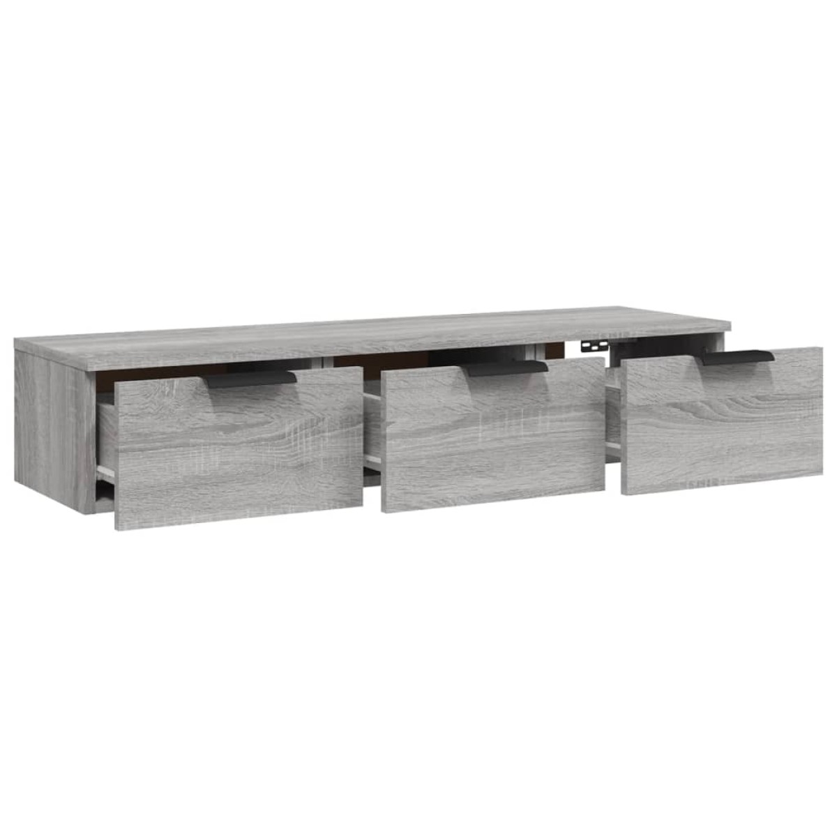 vidaXL Ντουλάπι Τοίχου Γκρι Sonoma102x30x20εκ. Επεξεργασμένο Ξύλο