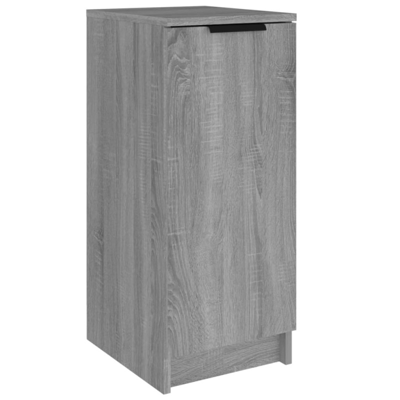 vidaXL Παπουτσοθήκη Γκρι Sonoma 30x35x70 εκ. από Επεξεργασμένο Ξύλο
