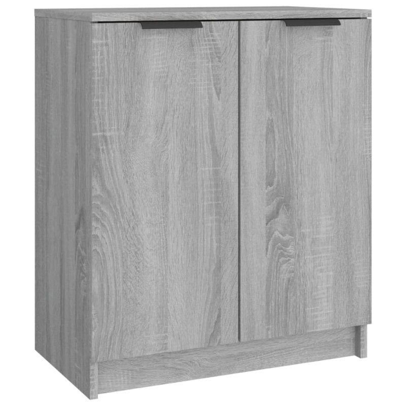 vidaXL Παπουτσοθήκη Γκρι Sonoma 59x35x70 εκ. από Επεξεργασμένο Ξύλο