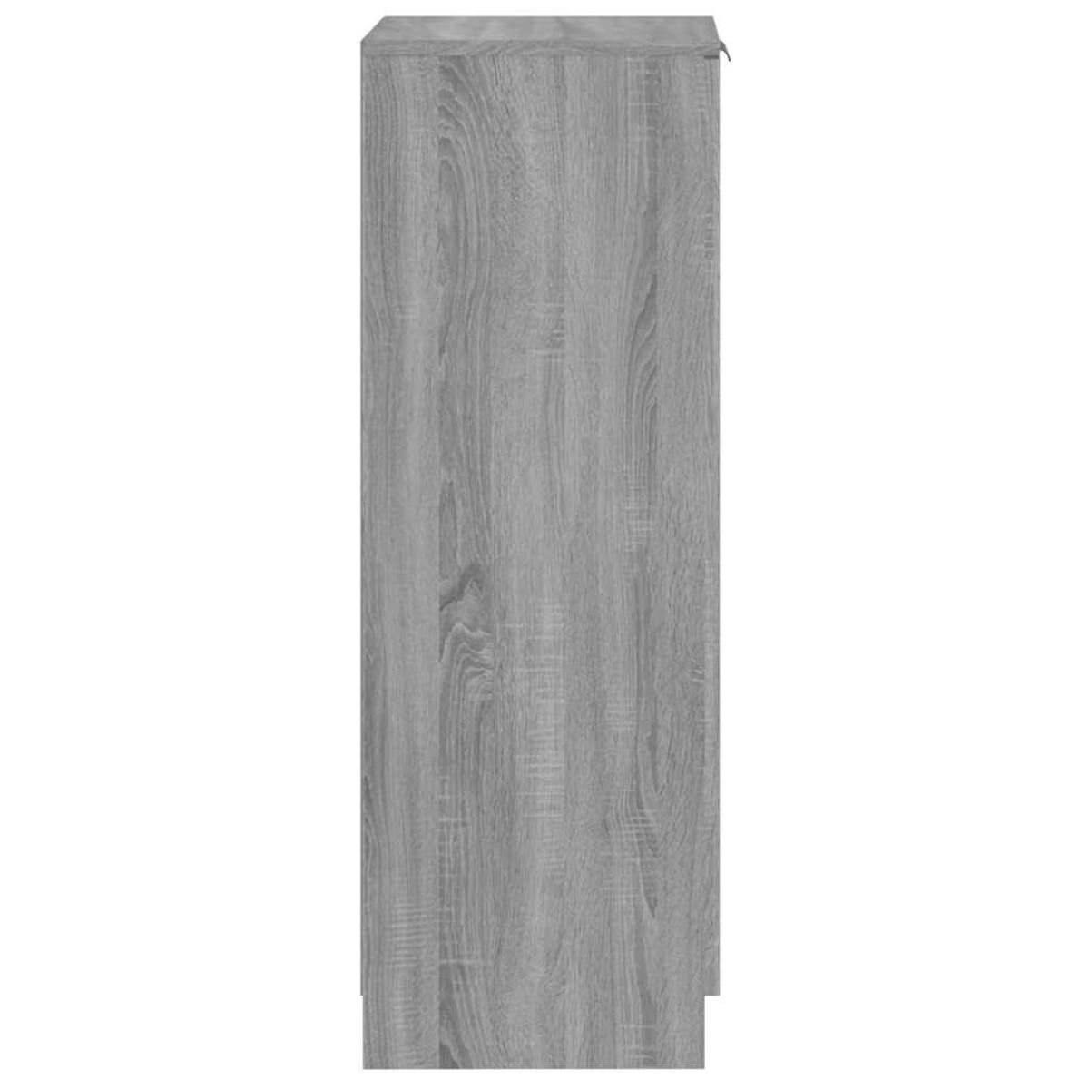 vidaXL Παπουτσοθήκη Γκρι Sonoma 30x35x100 εκ. από Επεξεργασμένο Ξύλο
