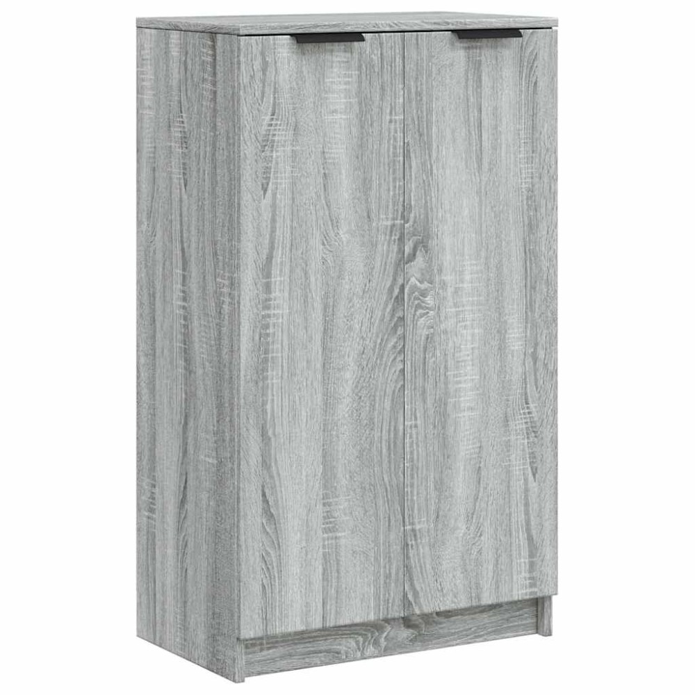 vidaXL Παπουτσοθήκη Γκρι Sonoma 59x35x100 εκ. από Επεξεργασμένο Ξύλο