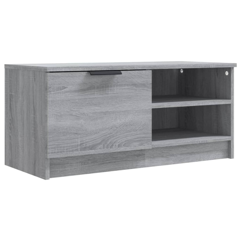 vidaXL Έπιπλο Τηλεόρασης Γκρι Sonoma 80x35x36,5 εκ. Επεξεργασμένο Ξύλο
