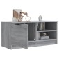 vidaXL Έπιπλο Τηλεόρασης Γκρι Sonoma 80x35x36,5 εκ. Επεξεργασμένο Ξύλο