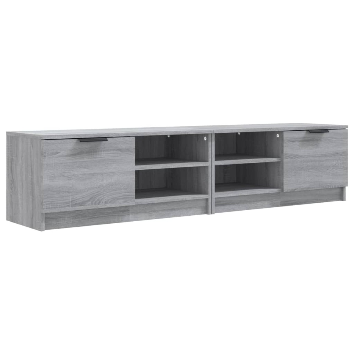 vidaXL Έπιπλα Τηλεόρασης 2 τεμ. Γκρι Sonoma 80x35x36,5 εκ. Επεξ. Ξύλο