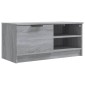 vidaXL Έπιπλα Τηλεόρασης 2 τεμ. Γκρι Sonoma 80x35x36,5 εκ. Επεξ. Ξύλο