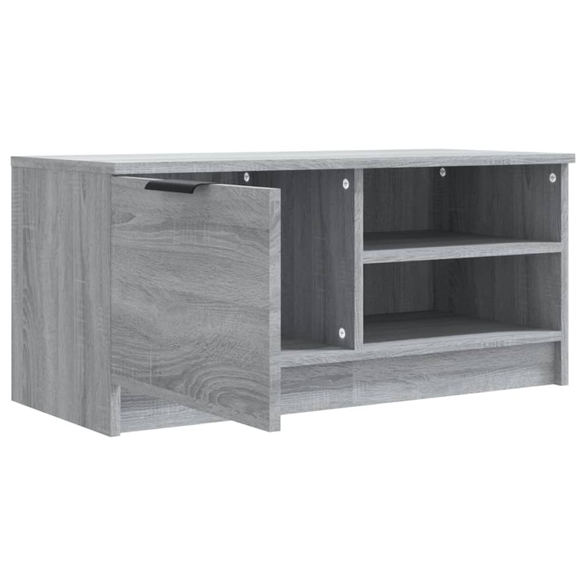 vidaXL Έπιπλα Τηλεόρασης 2 τεμ. Γκρι Sonoma 80x35x36,5 εκ. Επεξ. Ξύλο