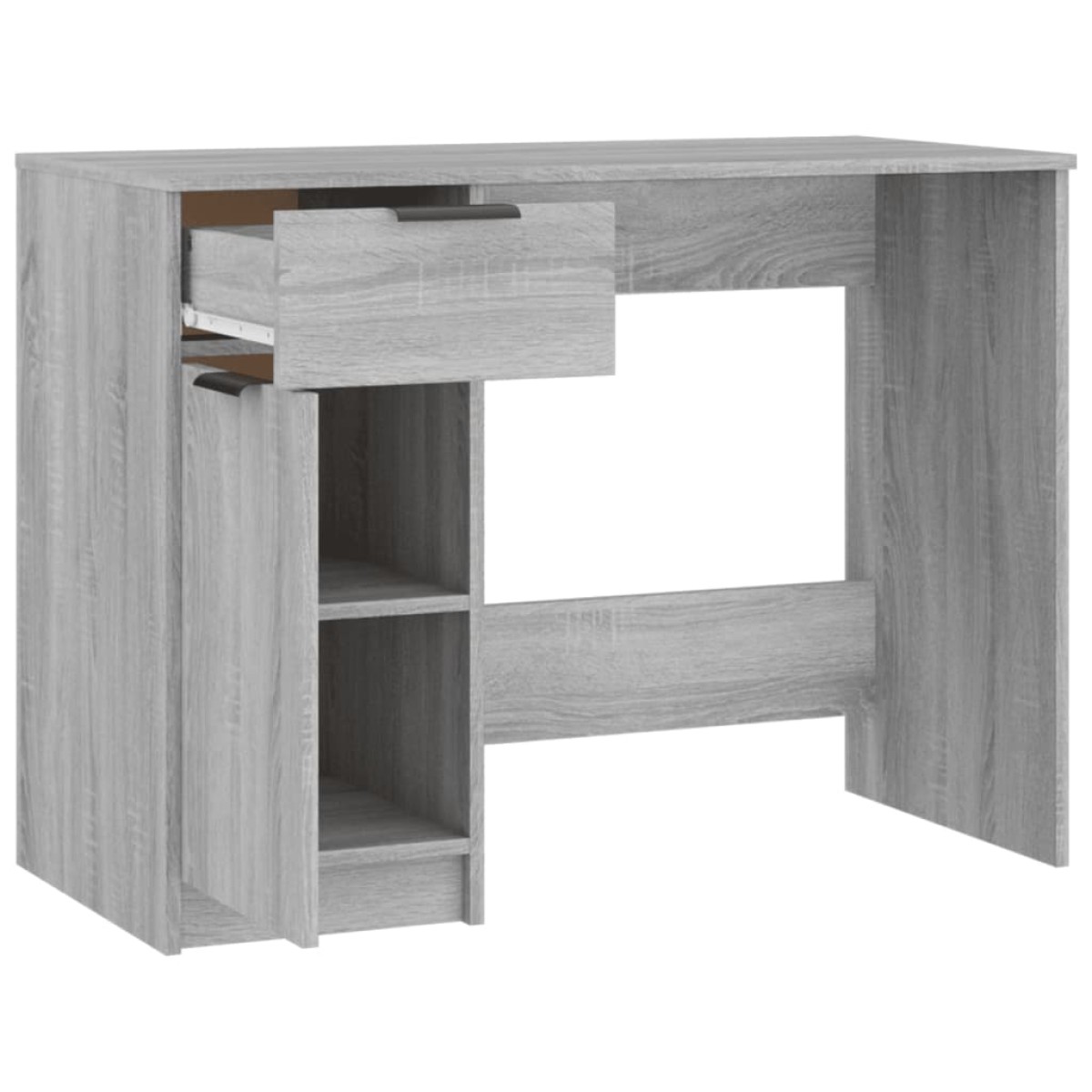 vidaXL Γραφείο Γκρι Sonoma 100x50x75 εκ. από Επεξεργασμένο Ξύλο