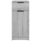 vidaXL Ντουλάπι Γραφείου Γκρι sonoma 33,5x50x75 εκ. Επεξεργ. Ξύλο