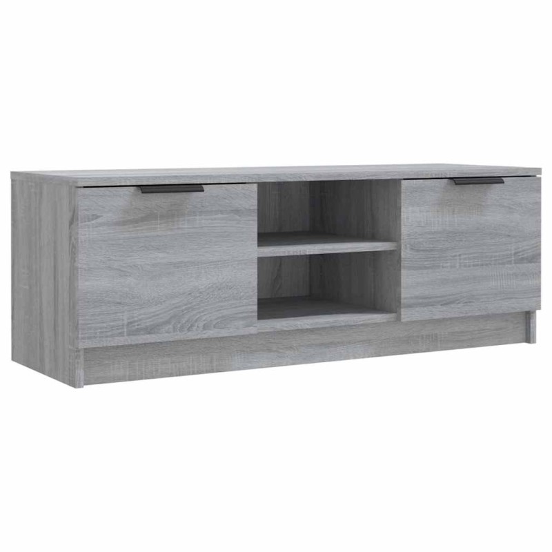 vidaXL Έπιπλο Τηλεόρασης Γκρι Sonoma 102x35x36,5εκ. Επεξεργασμένο Ξύλο