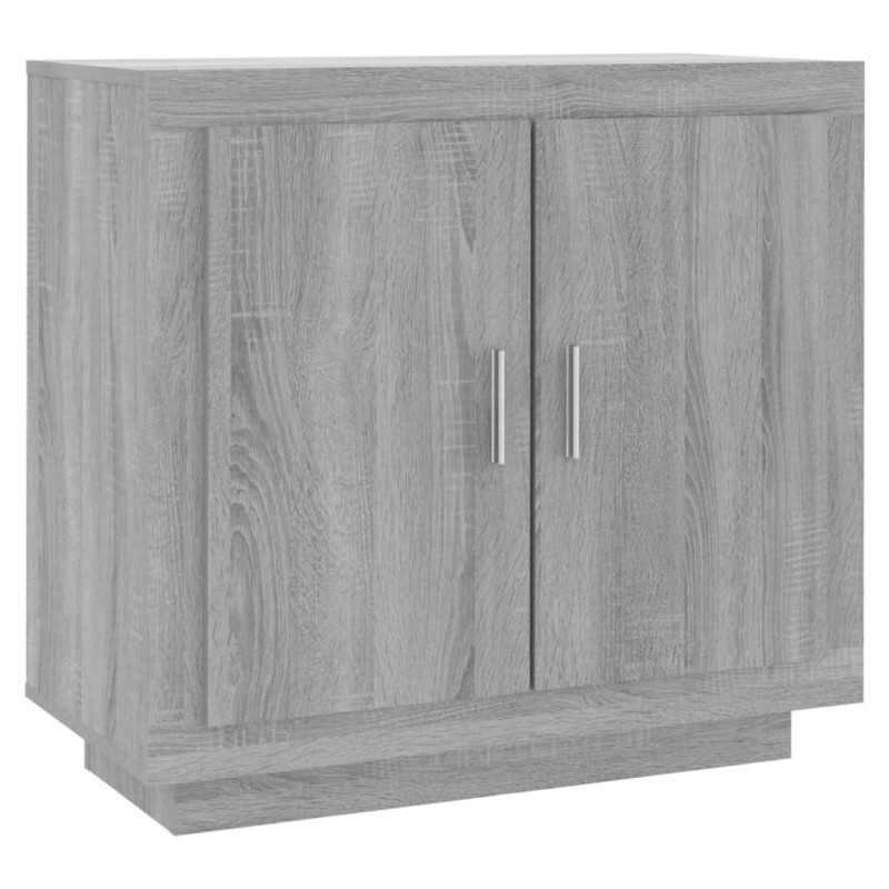 vidaXL Ντουλάπι Γκρι Sonoma 80 x 40 x 75 εκ. από Επεξεργασμένο Ξύλο