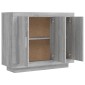 vidaXL Ντουλάπι Γκρι Sonoma 92 x 35 x 75 εκ. από Επεξεργασμένο Ξύλο