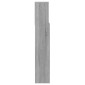 vidaXL Κεφαλάρι Με Αποθηκευτικό Χώρο Γκρι Sonoma 140x19x103,5 εκ.