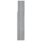 vidaXL Κεφαλάρι Με Αποθηκευτικό Χώρο Γκρι Sonoma 160 x 19 x 103,5 εκ.
