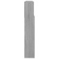 vidaXL Κεφαλάρι Με Αποθηκευτικό Χώρο Γκρι Sonoma 220x19x103,5 εκ.