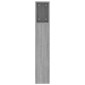 vidaXL Κεφαλάρι Με Αποθηκευτικό Χώρο Γκρι Sonoma 200x18,5x104,5 εκ.