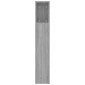 vidaXL Κεφαλάρι Με Αποθηκευτικό Χώρο Γκρι Sonoma 220x18,5x104,5 εκ.