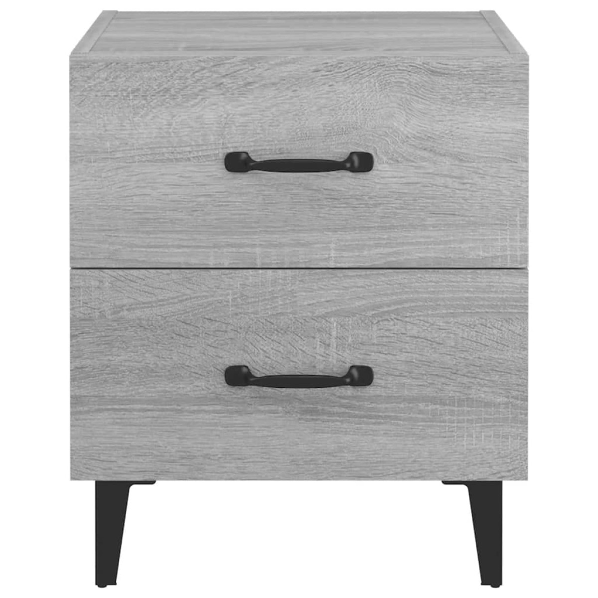 vidaXL Κομοδίνο Γκρι Sonoma 40 x 35 x 47,5 εκ.