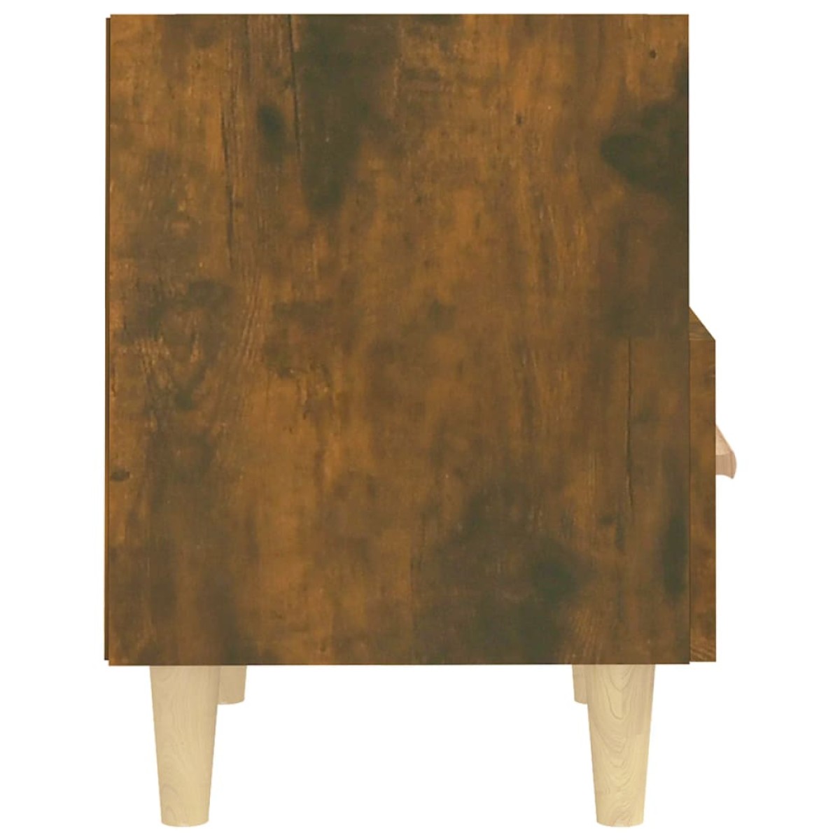 vidaXL Κομοδίνα 2 τεμ. Καπνιστή Δρυς 40 x 35 x 47 εκ.