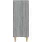 vidaXL Ντουλάπι Γκρι Sonoma 70 x 34 x 90 εκ. από Επεξεργασμένο Ξύλο