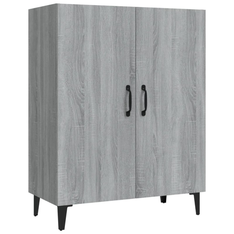 vidaXL Ντουλάπι Γκρι Sonoma 70 x 34 x 90 εκ. από Επεξεργασμένο Ξύλο