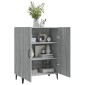 vidaXL Ντουλάπι Γκρι Sonoma 70 x 34 x 90 εκ. από Επεξεργασμένο Ξύλο
