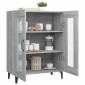 vidaXL Ντουλάπι Γκρι Sonoma 69,5 x 34 x 90 εκ. από Επεξεργασμένο Ξύλο