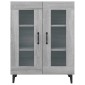 vidaXL Ντουλάπι Γκρι Sonoma 69,5 x 34 x 90 εκ. από Επεξεργασμένο Ξύλο