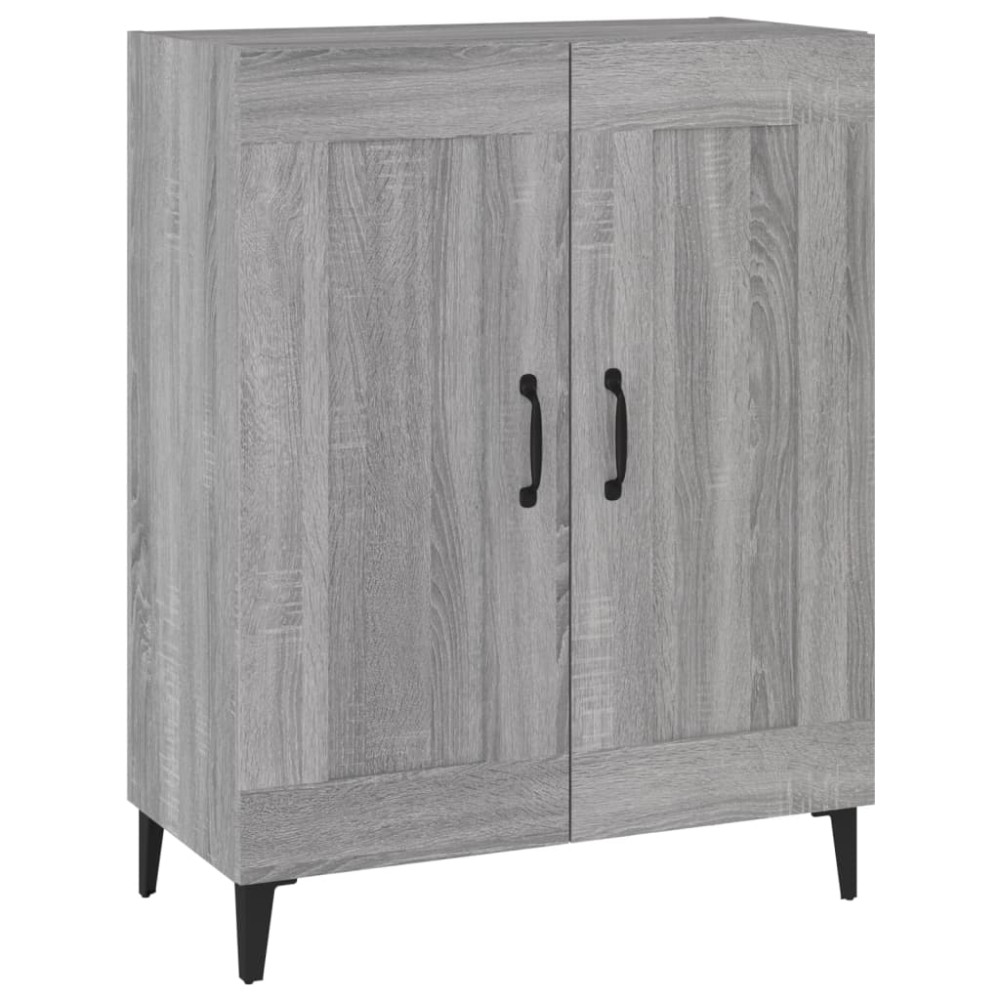 vidaXL Ντουλάπι Γκρι Sonoma 69,5 x 34 x 90 εκ. από Επεξεργασμένο Ξύλο