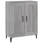 vidaXL Ντουλάπι Γκρι Sonoma 69,5 x 34 x 90 εκ. από Επεξεργασμένο Ξύλο