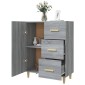 vidaXL Ντουλάπι Γκρι Sonoma 69,5 x 34 x 90 εκ. από Επεξεργασμένο Ξύλο