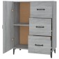 vidaXL Ντουλάπι Γκρι Sonoma 69,5 x 34 x 90 εκ. από Επεξεργασμένο Ξύλο