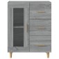 vidaXL Ντουλάπι Γκρι Sonoma 69,5 x 34 x 90 εκ. από Επεξεργασμένο Ξύλο