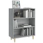 vidaXL Ντουλάπι Γκρι sonoma 69,5 x 32,5 x 90εκ. από Επεξεργασμένο Ξύλο