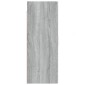 vidaXL Ντουλάπι Τοίχου Κρεμαστό Γκρι sonoma 69,5x34x90 εκ.