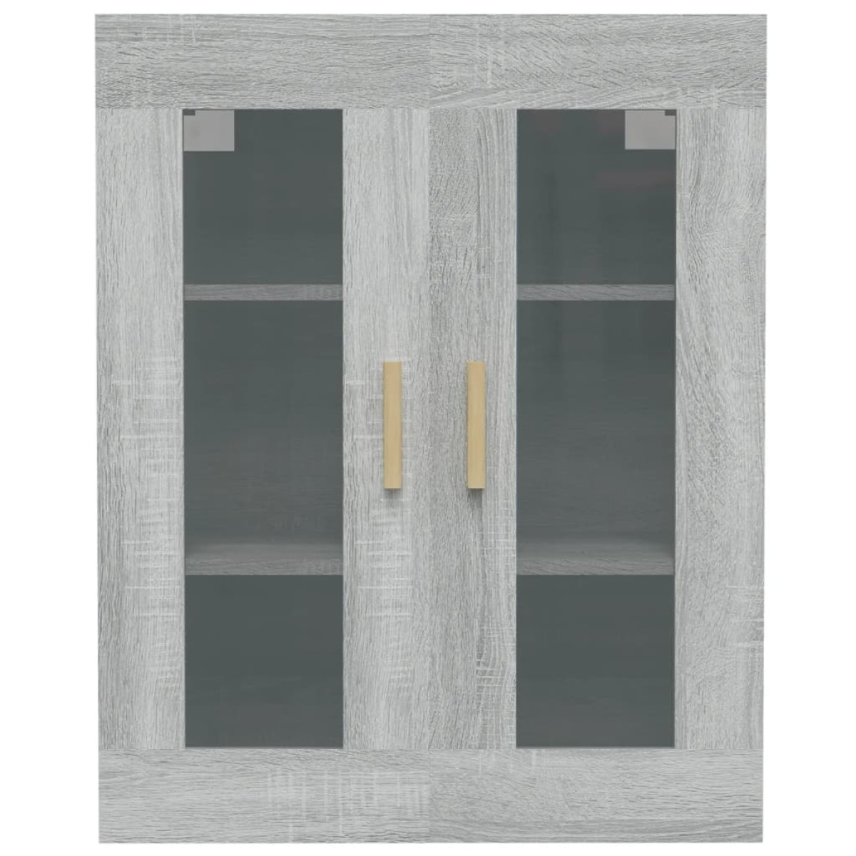 vidaXL Ντουλάπι Τοίχου Κρεμαστό Γκρι sonoma 69,5x34x90 εκ.